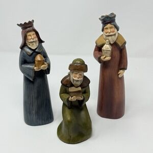 Vintage tii Collections Resin Nativity 3 Piece Wise Men Set Christmas C9529